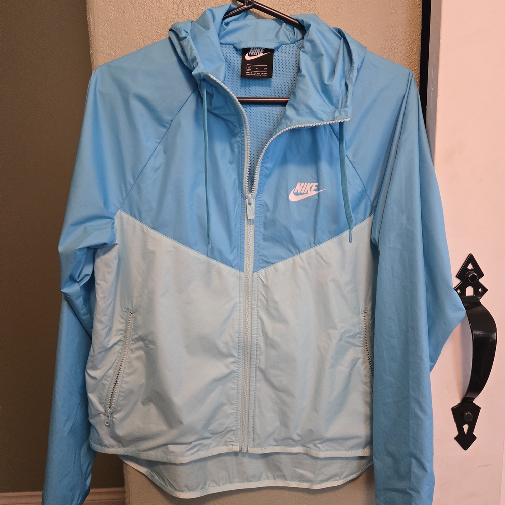 Nike Blue Windbreaker Jacket